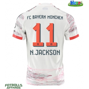 Bayern Munich Nicolas Jackson #11 Bortatröja 2025-26 Kortärmad